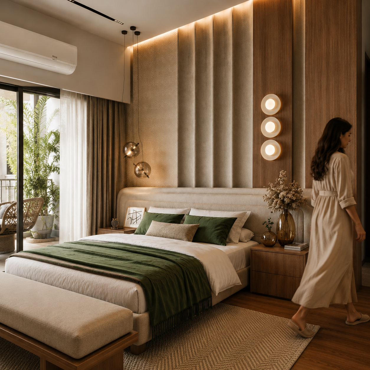 Master Suites Residence – Master Bedroom 3 - Lifestyle, architectural 3D visualisation by Form Arc Visuals